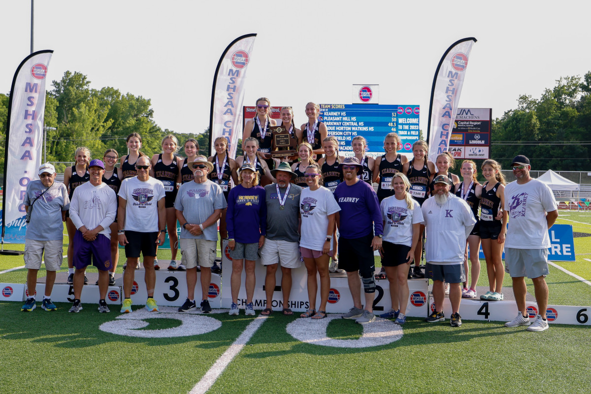 Kearney Missouri girls track and field championships May 20 2023 Nate Latsch